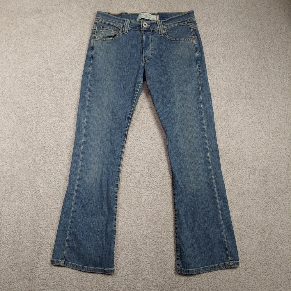 VINTAGE 2005 Levi's 518 - Low Slouch Bootcut Jeans - Men 31x30 BUTTON FLY Y2K